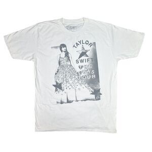 Taylor Swift The Eras Tour Official Merchandise Crew Neck Tour Tee - Size Large